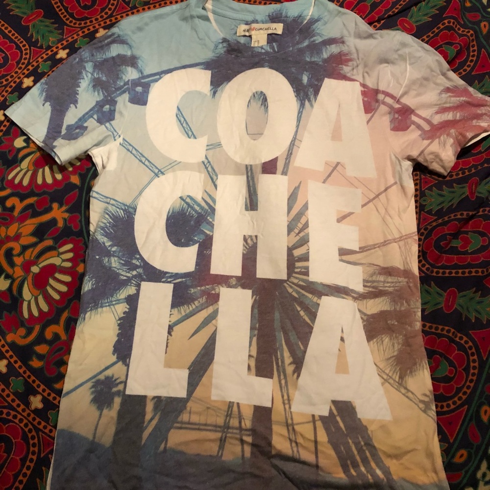 H&M X Coachella Shirt